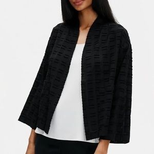 Eileen Fisher Soffo Open Front Kimono Cardigan Jacket Women’s Size Large